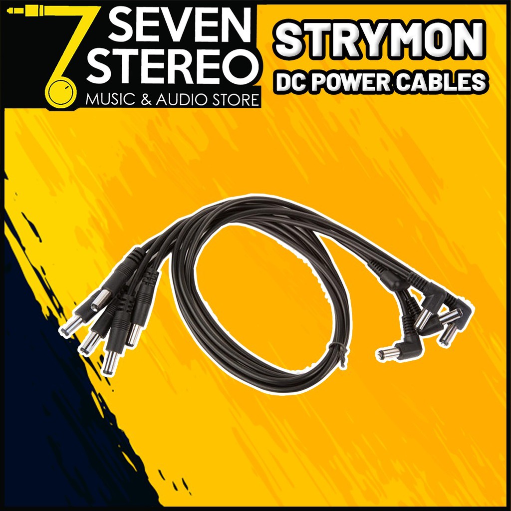 Strymon DC Power Cables Straight to Right Angle 5 pack 18inch