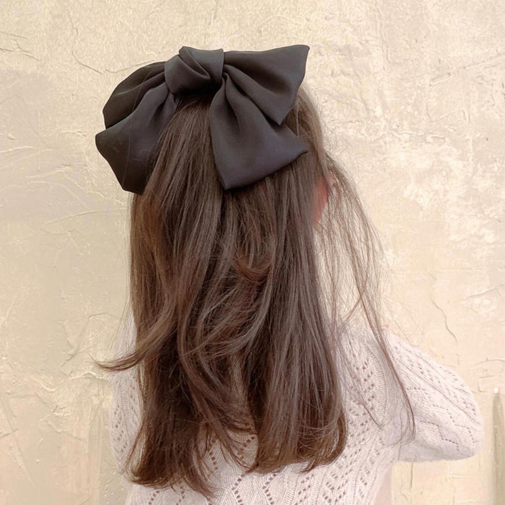 BRGUNIK Jepit Rambut Pita Besar Korea / Aksesoris Jepitan Hair Clip / Jepitan Pita IMPORT R183
