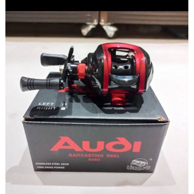Rel Casting Lizard Audi 18+1BB, Reel Pancing Audy