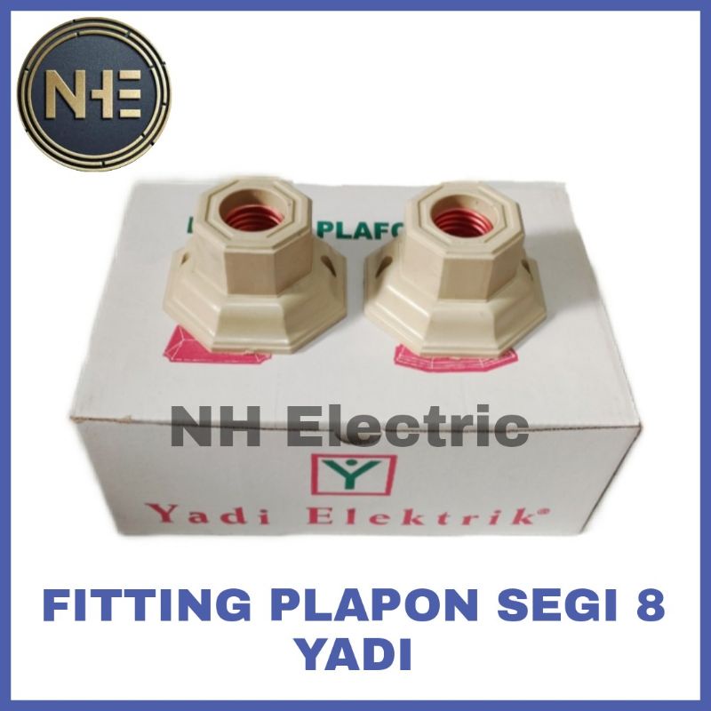 Fitting Plafon Segi 8 Yadi - Pitting Plapon Segi 8 Yadi - Fitting Plapon Oktagon Yadi