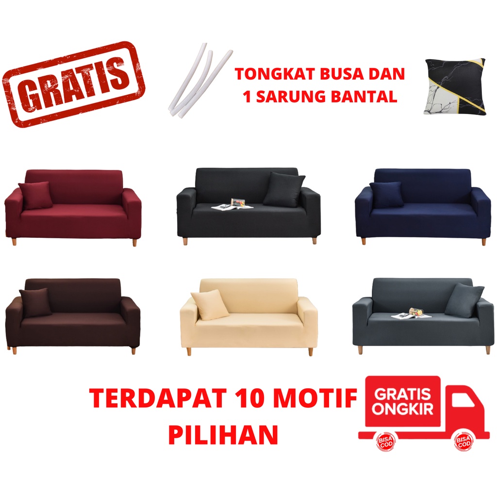 CS118B COVER SOFA BED COVER SOFA POLOS SARUNG SOFA BED COVER SOFA 1 2 3 4 SEATER SARUNG SOFA 1 2 3 4 SEATER