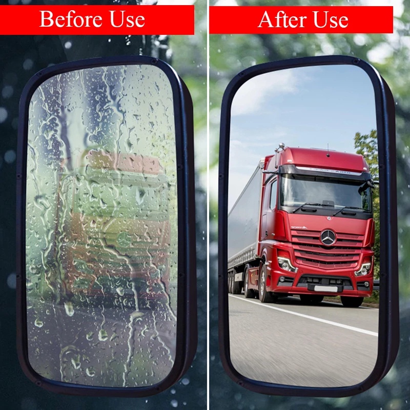 Hot Sale/2Pcs Universal Kaca Spion Mobil Transparan Tinggi Rain Film/Cermin Truk Besar Nano Film/Kaca Spion Mobil Film Pelindung Anti Silau