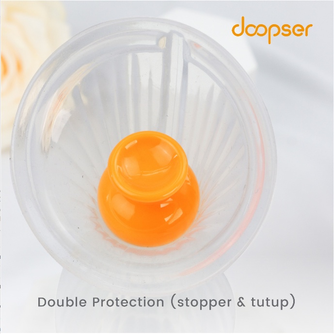 Doopser Silicone Breast Pump | Pompa ASI Manual Double Protection S1