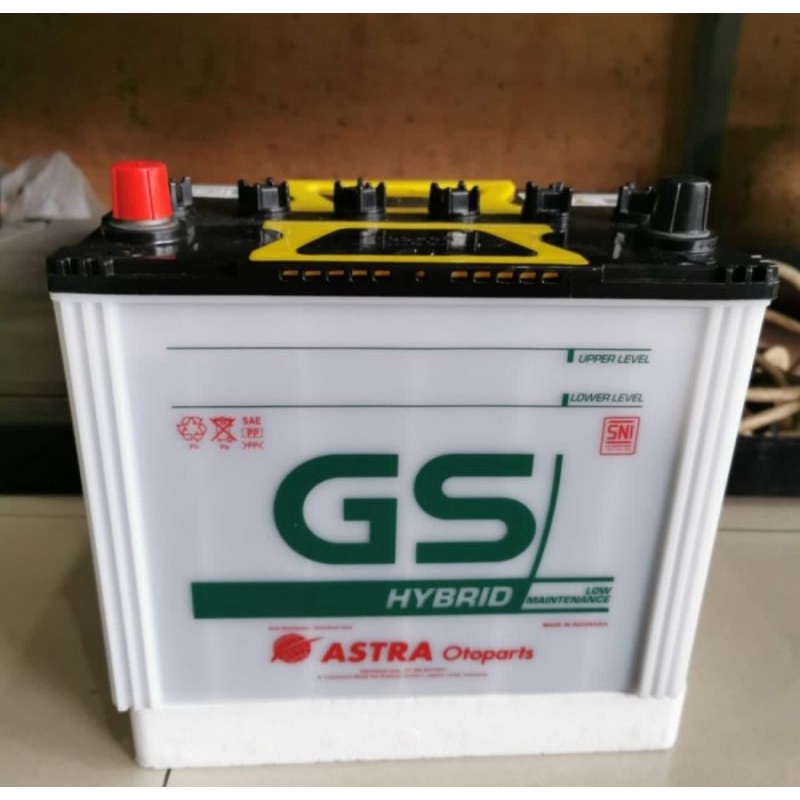aki batere mobil GS astra otoparts Hybrid Low Maintenance GS N50 N 50