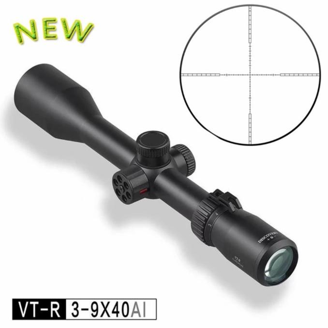 Teleskop Discovery Vtr 3-9X40Ai Telescope Tahan Getar Lensa Jernih