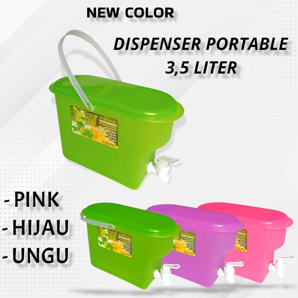 JOZAKA - Dispenser PORTABLE  3,5liter / dispenser minuman