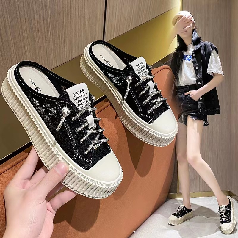 [JY] 1481 Sepatu Wanita Sneakers F15 Half Tali Blink Blink KILAT ELEGAN CANTIK Pesta Kerja Santai Keren Trend Casual Kualitas Impor