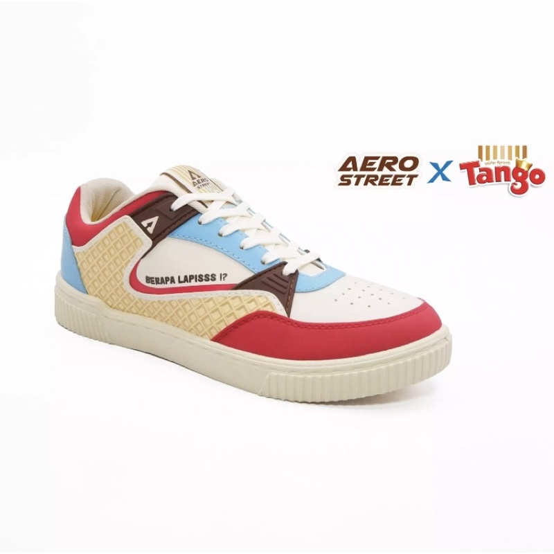 AEROSTREET X TANGO KREM MERAH BIRU