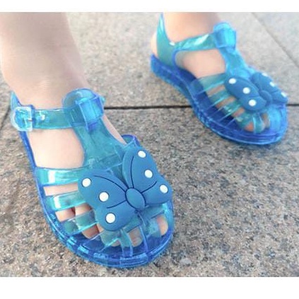 Jellybow Sandal Fashion Import Formal Kasual Anak Perempuan Ukuran 24-30 Usia 2-6 Thn TOP PRODUK - live pagi siang malam