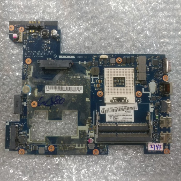 Motherboard Lenovo G480 LA-7982P