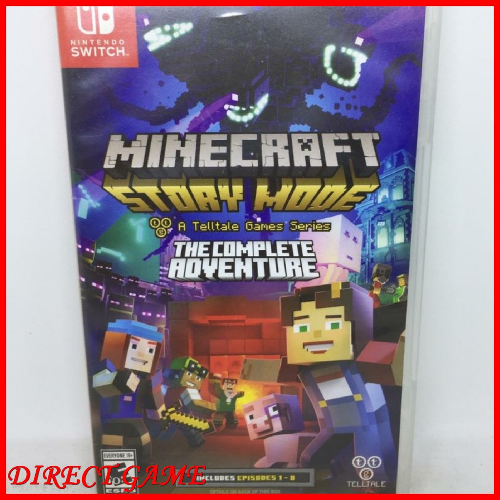 minecraft story mode the complete adventure switch