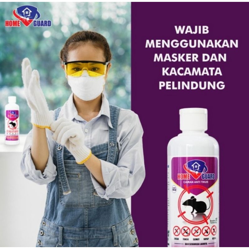 Home Guard Cairan Anti Tikus 250ml/Anti Cicak/Anti Tokek/Anti Serangga