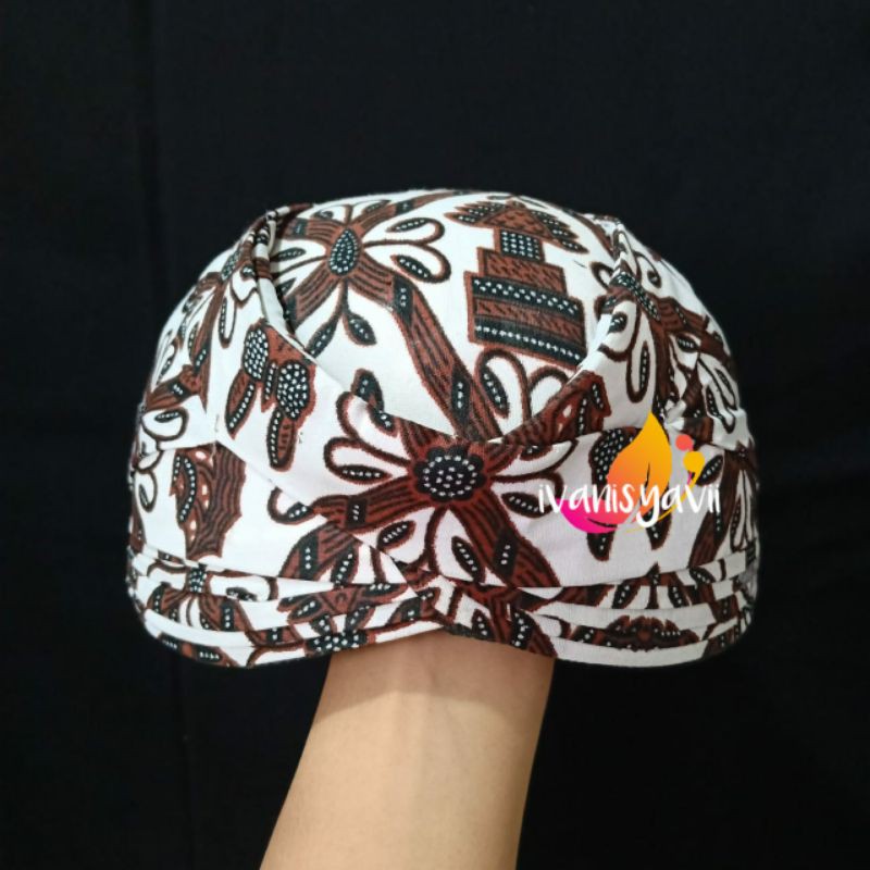 Blangkon SOLO/ SUNDA Polos, Motif Sido Mulyo