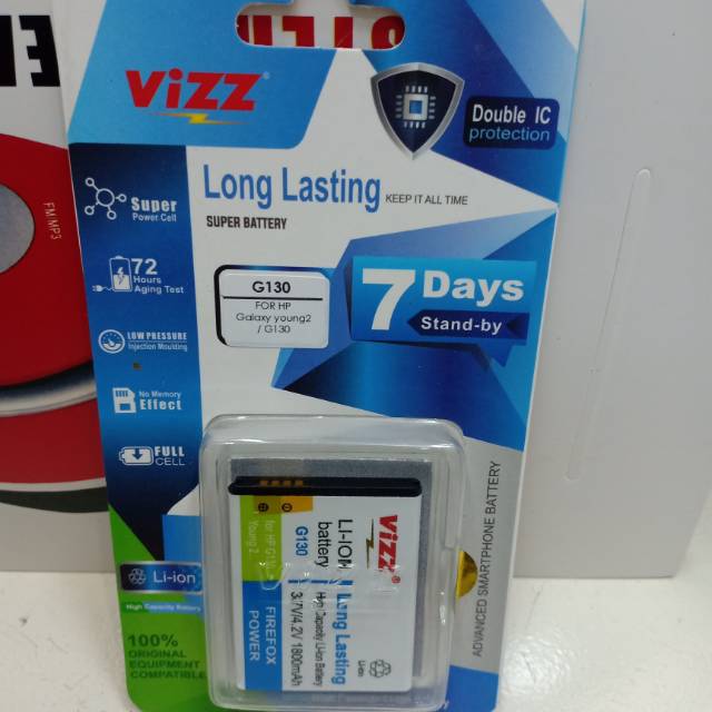 Baterai batre battere vizz samsung young 2 G130  galaxy Young 2