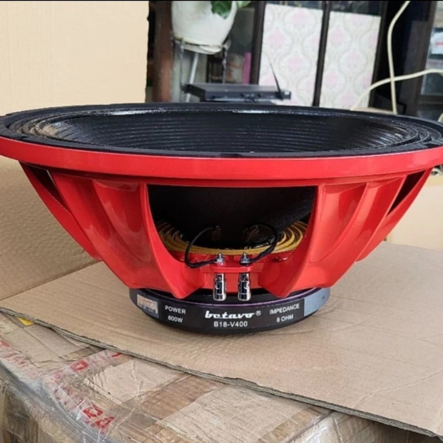 Speaker komponent 18 inch betavo b18 v400 speker component v 400