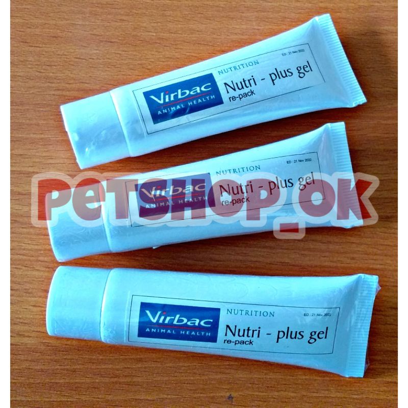 Nutri Plus Gel Repack 12gr / VITAMIN VIRBAC / vitamin hewan