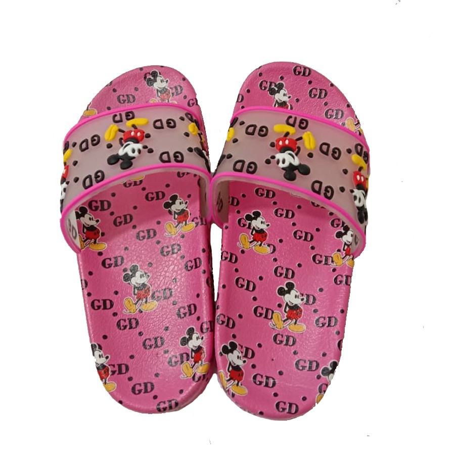 Sandal Slop Anak Perempuan Import Size 30-35 Usia 5-8 Tahun