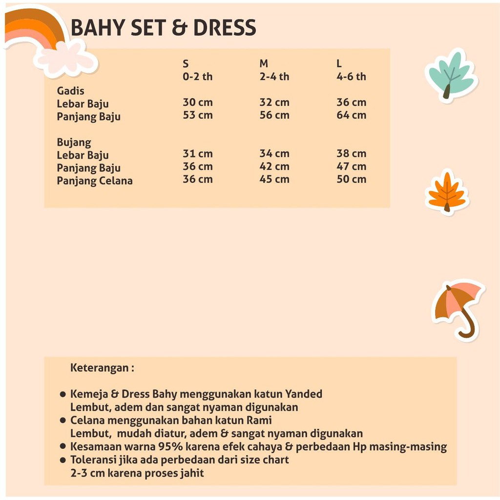 Afsheenastore Dress Anak Bahy By Little Aruma