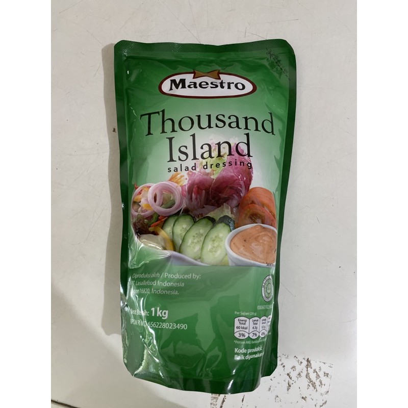 

Maestro thousand island 1kg