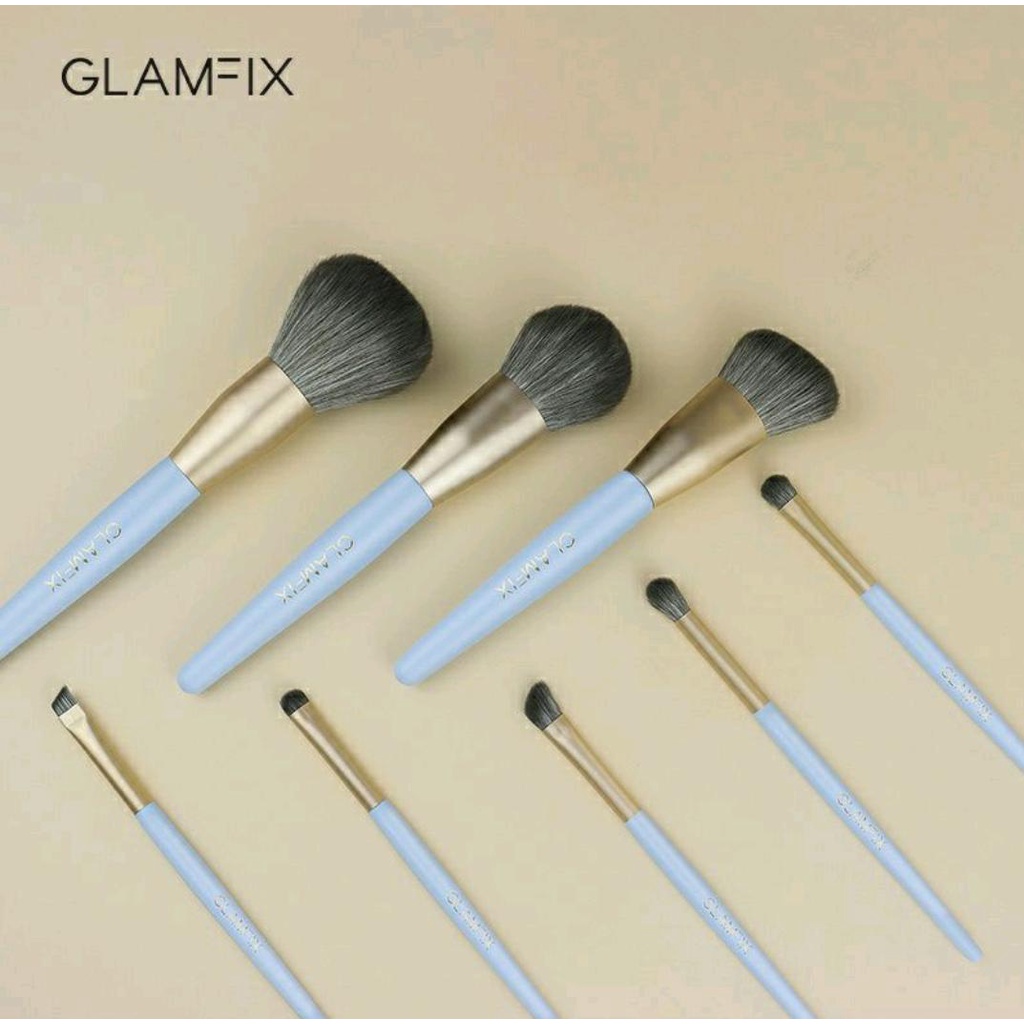 GLAMFIX ESSENTIAL BRUSH SET 8 PCS