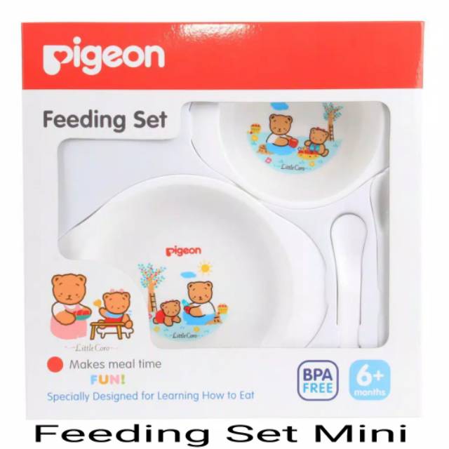 PIGEON Feeding Set Mini (sesuai foto) | Shopee Indonesia