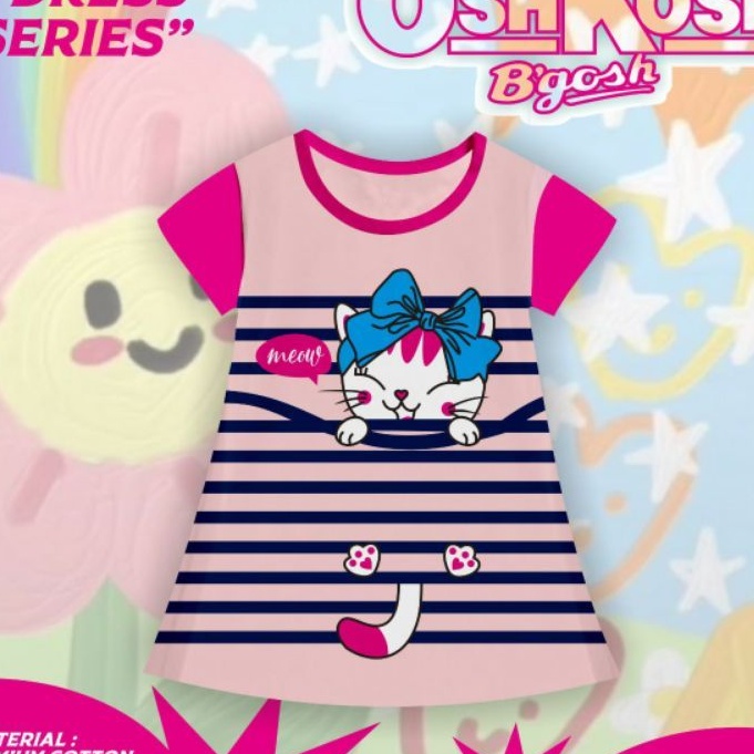 Dress Anak Karakter Oskos by Kindlekids Dress Anak Terlaris