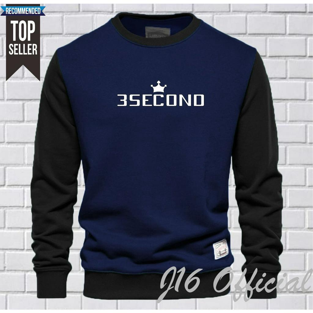 3SCO CREWNECK Jaket Distro Sweater Oblong Pria Wanita FLEECE TEBAL PREMIUM