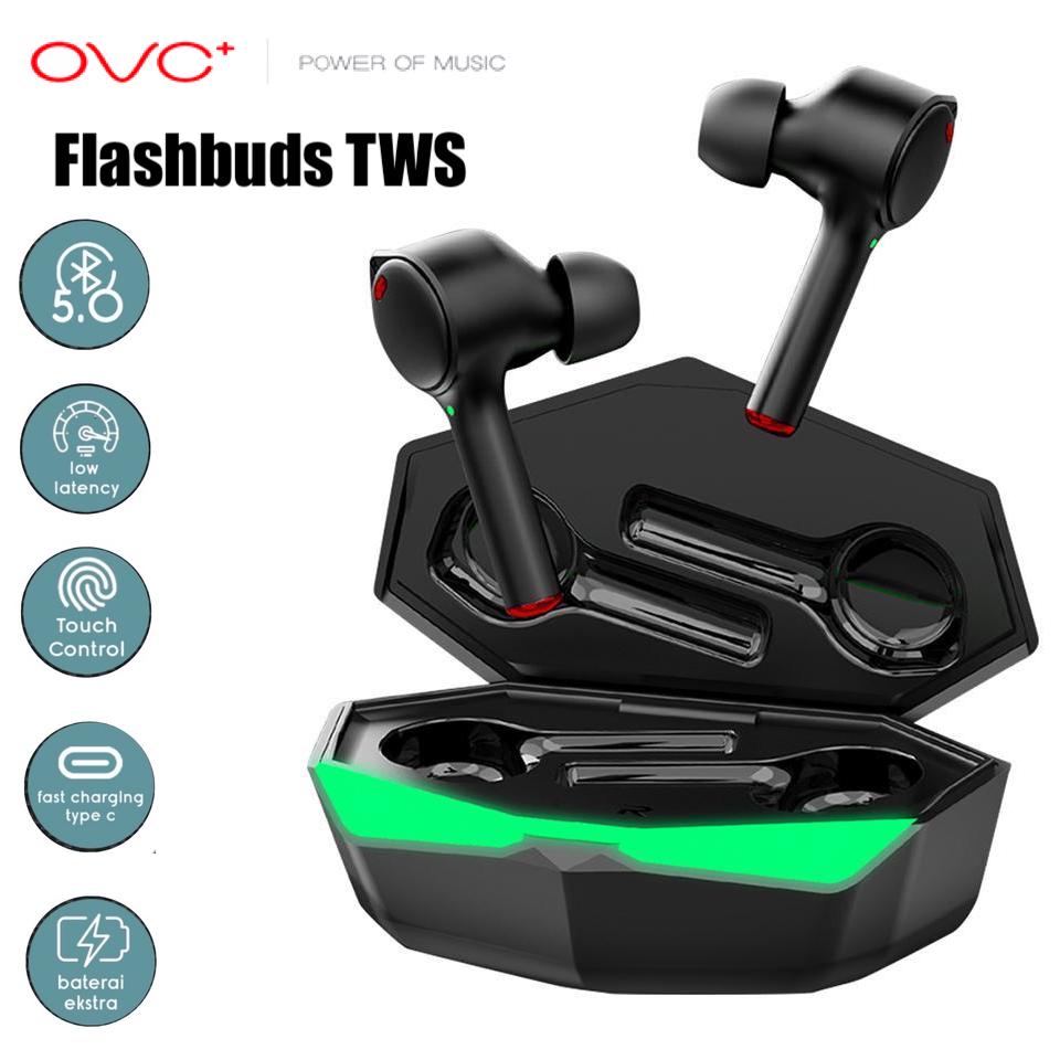 OVC Flashbuds TWS Bluetooth Headset Gaming Earphone Wireless Low Delay