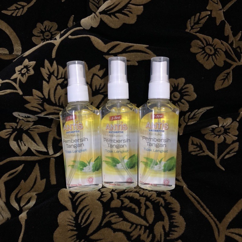 ANTIS Hand Sanitizer Cair / Liquid / Spray Botol 55ml 55 ml - Jasmine Tea