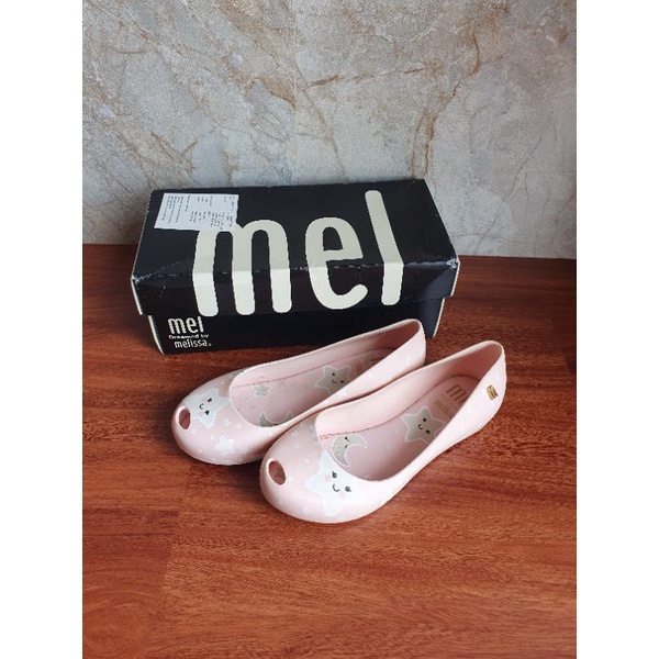 preloved sepatu anak mini melissa flat shoes authentic original asli pump perempuan