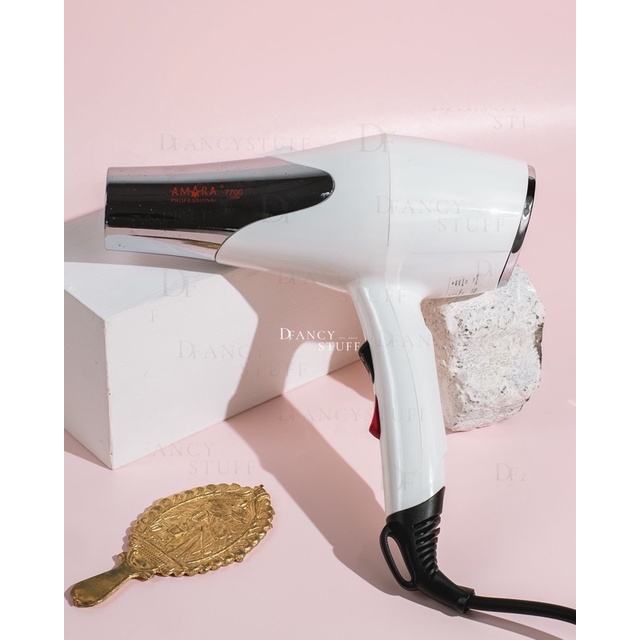 Hair Dryer Amara Silver 1300 Watt - Pengering rambut hairdryer