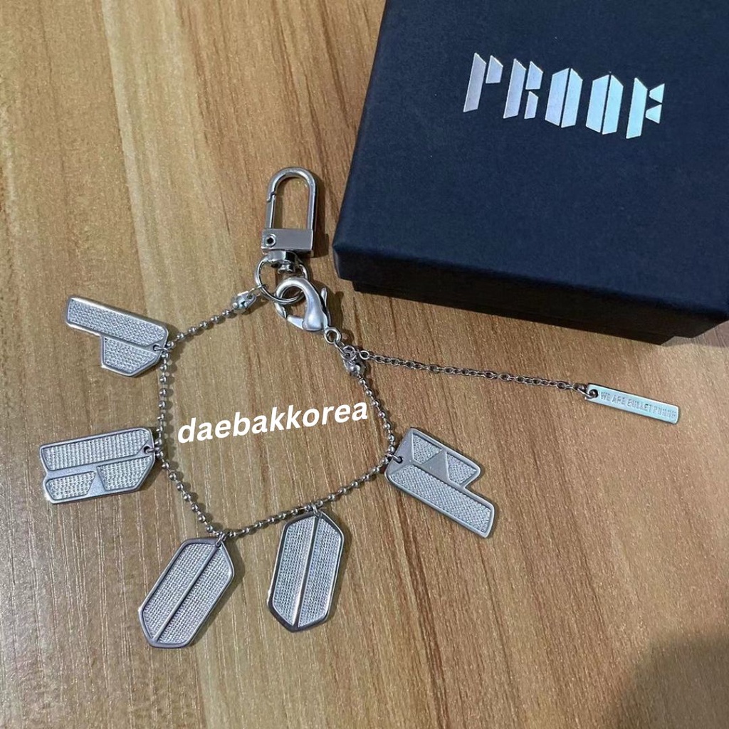 BTS Proof Keyring Proof Logo