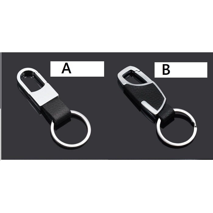 Gantungan Kunci Pinggang Kulit Key Chain Mobil Motor Premium Leather