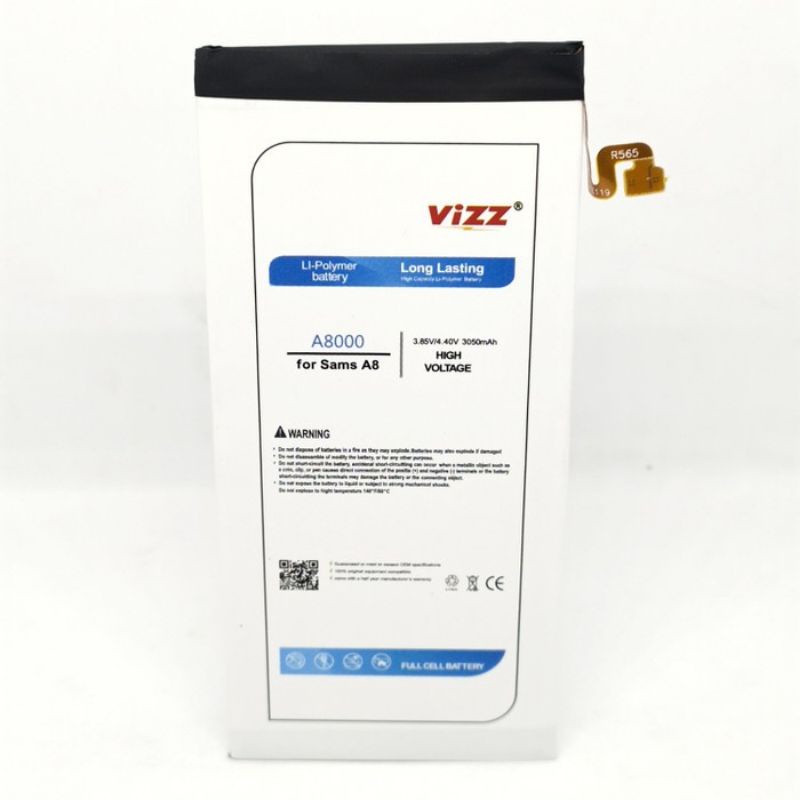 Baterai Vizz Samsung Galaxy A8/A8000