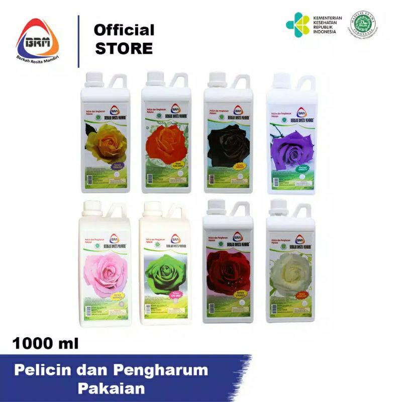 PELICIN PEWANGI PAKAIAN/ PARFUM LAUNDRY PREMIUM GRADE A/ BERKAH ROSITA MANDIRI BRM ORIGINAL