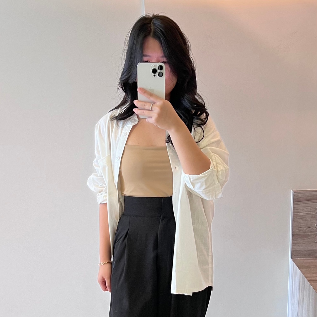 SURRELL - Kimmy Spaghetti Long Top - Tanktop