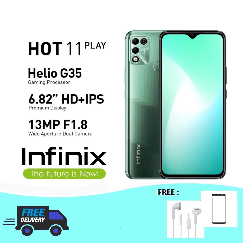 Infinix Hot 11 Play 4/64GB Murah Bergaransi