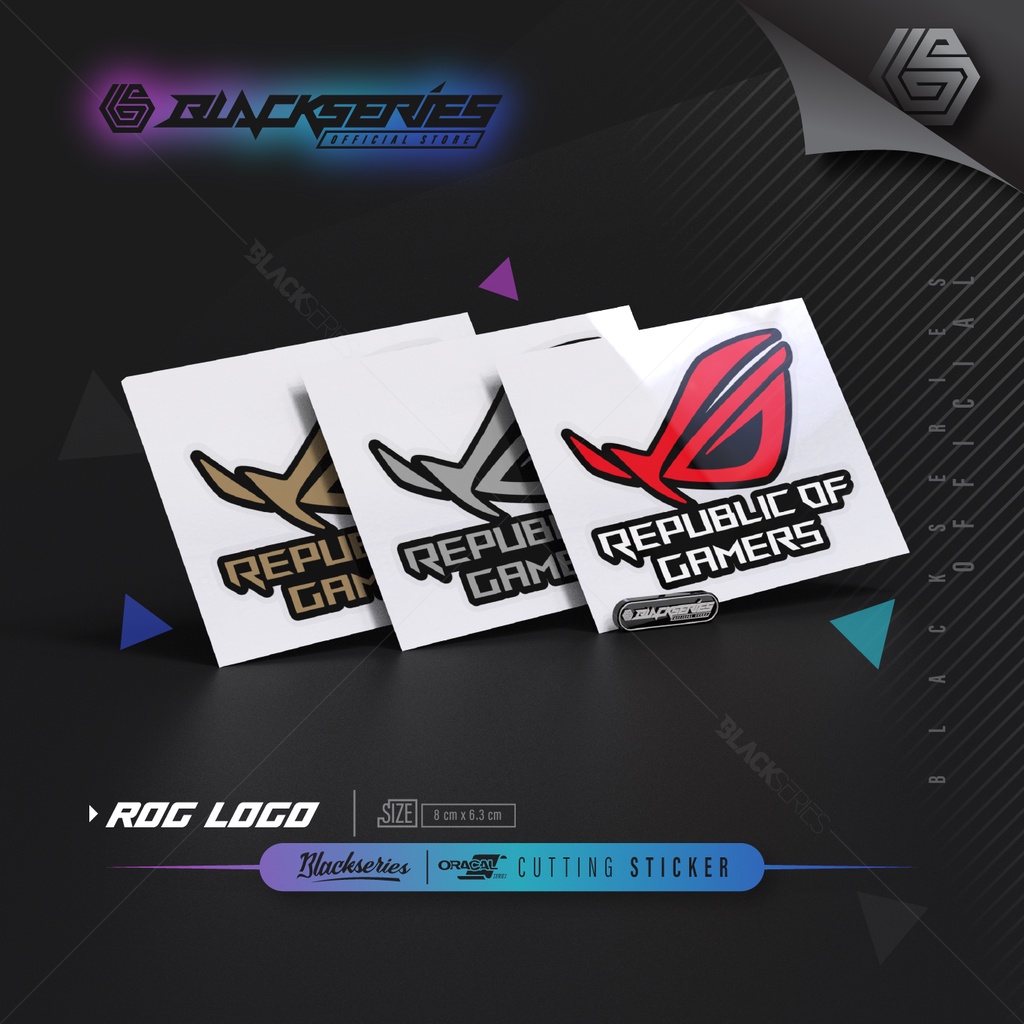 Cutting Sticker ROG | Stiker ROG | ROG