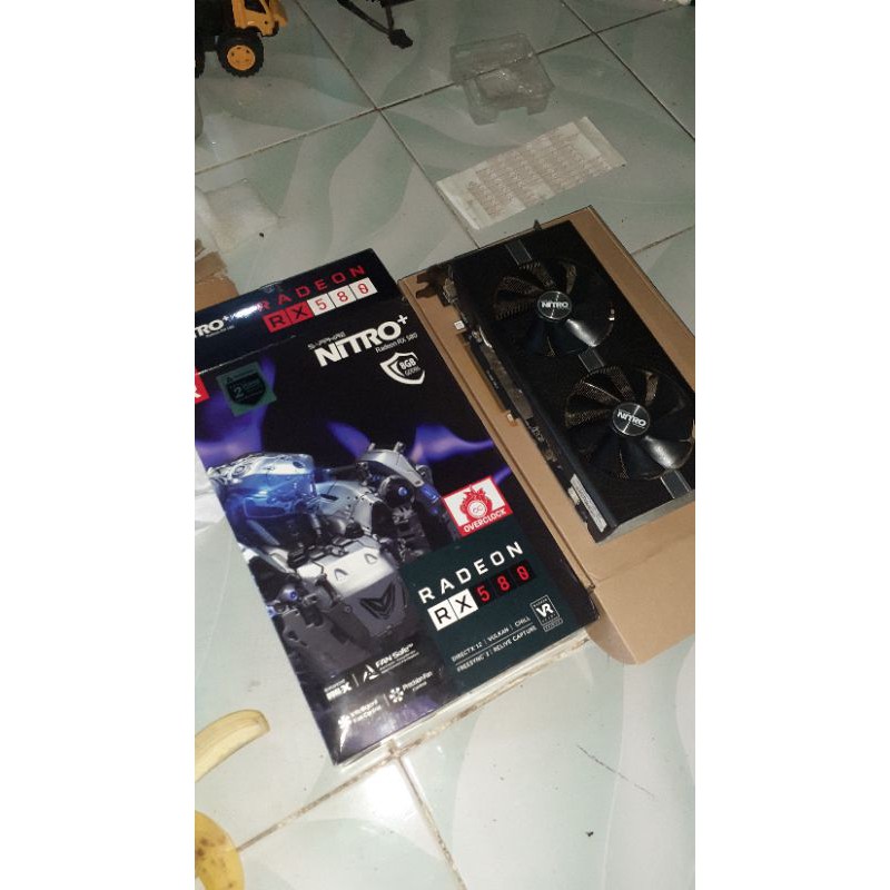 RX 580 8GB DDR5 256Bit Sapphire Nitro Plus Gaming VGA