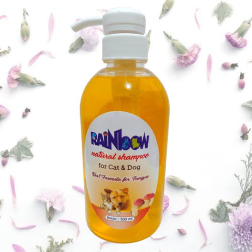 Rainbow Shampo Anti Fungus Kemasan 500 ML (Tutup Pump)