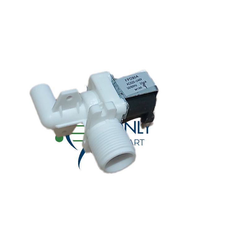 Water Inlet Valve Solenoid Mesin Cuci Sharp / LG, Elbow 90 Derajat