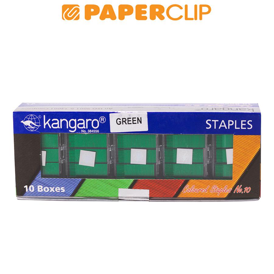 

STAPLES KANGARO COLOUR 10 HIJAU