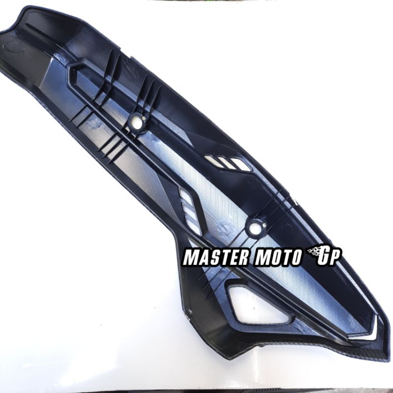 Tutup kenalpot vario125 - vario techno karbon hitam Cover tameng kenalpot vario125 - vario techno carbon black Zoro fine