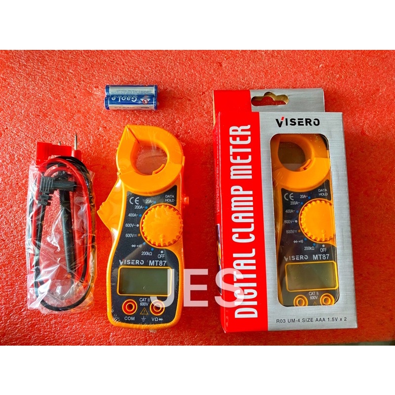 Tang Ampere Digital Clamp Meter VISERO MT87