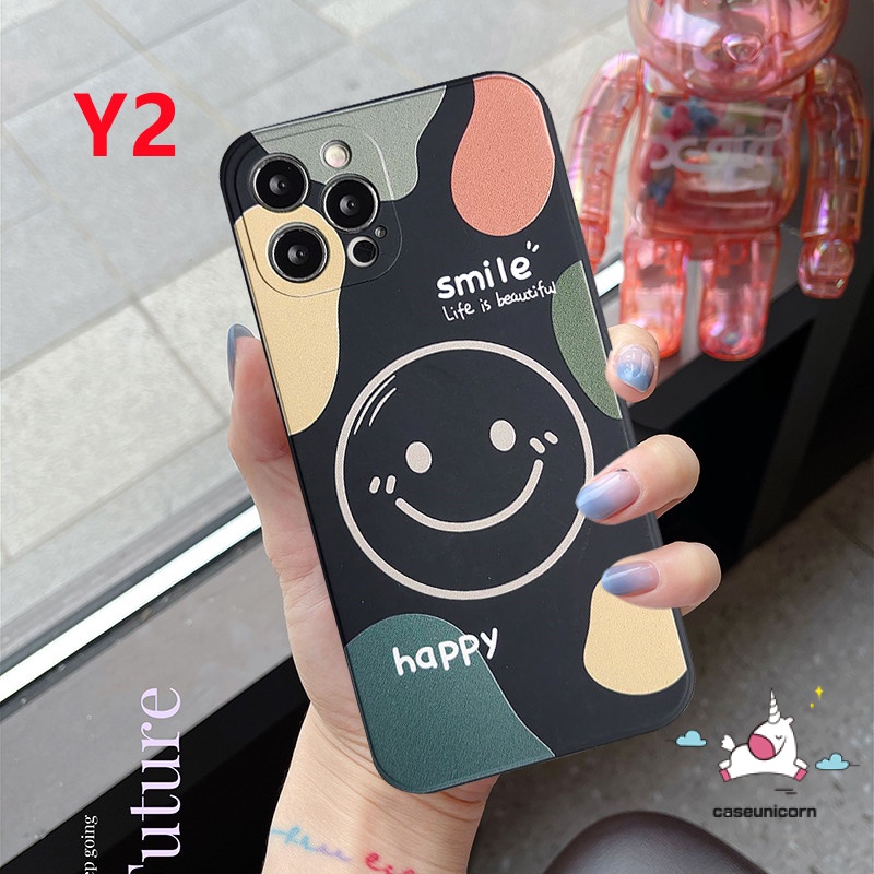 Soft Case Tpu Motif Smile Untuk Samsung A53 A03 A52 A12 A72 A13 A03S A33 A30S A31 A71 A10S A20S A32 A52S A50 A70 A22 A51 A11 M22 M32