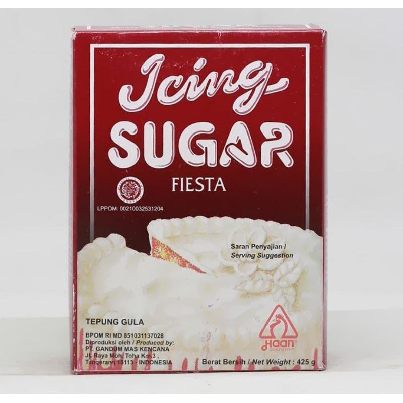 

JCING SUGAR FIESTA 425GR