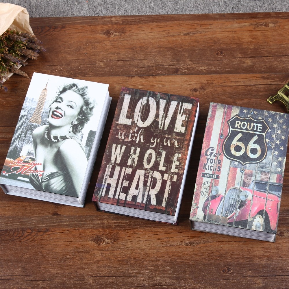 [FLASHMART] Buku Brankas Pengaman Safety Box Kunci / Kode / Password