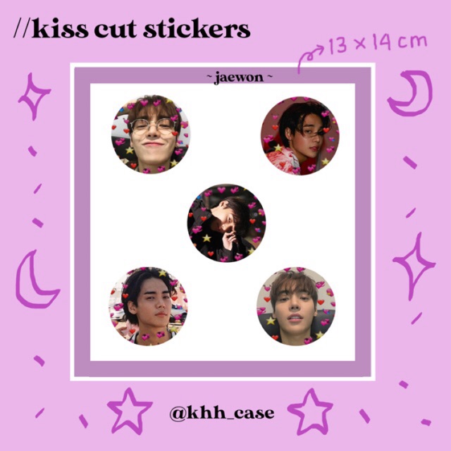 

Sticker Kiss Cut KHH - Jaewon One