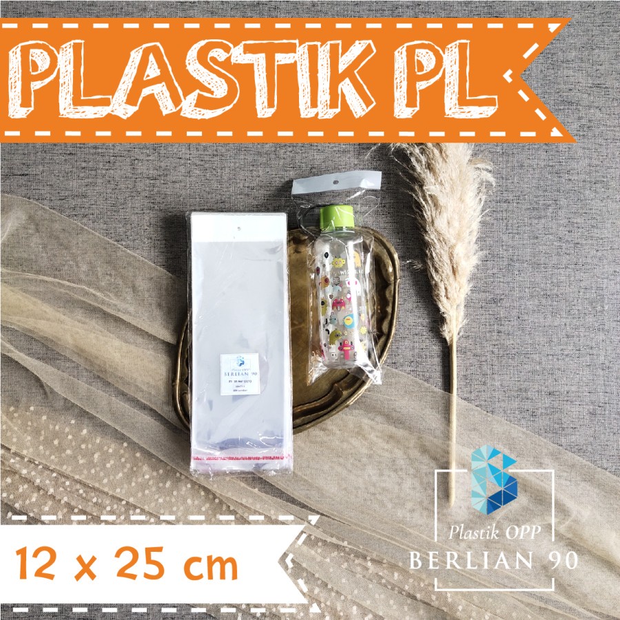

12x25 cm Plastik Opp Lubang / Plastik Display Aksesoris
