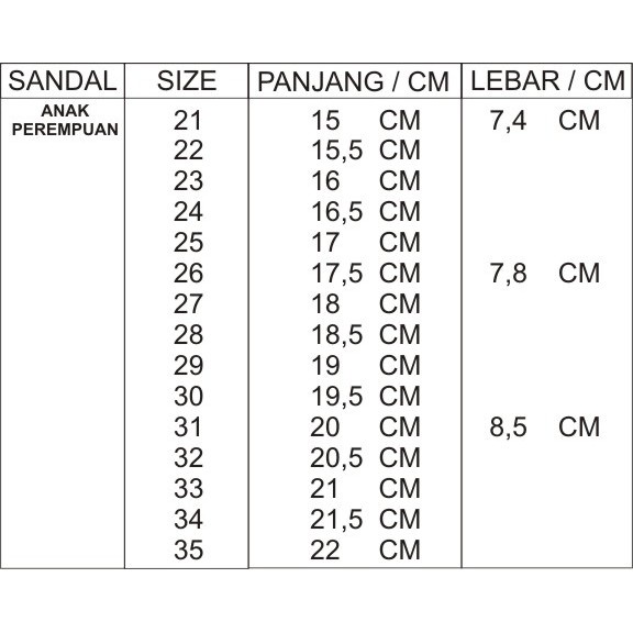 SANDAL KARAKTER ANAK WEDGES SUMIKKO